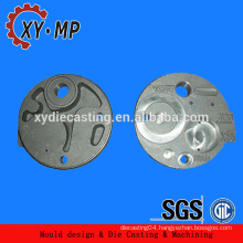 Aluminum black pressure die casting parts with different surface treatment